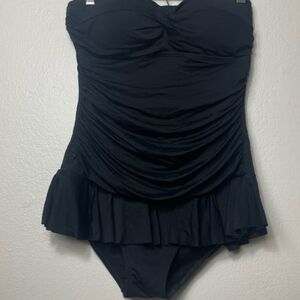 Lauren Ralph Lauren One Piece Black Swimsuit
